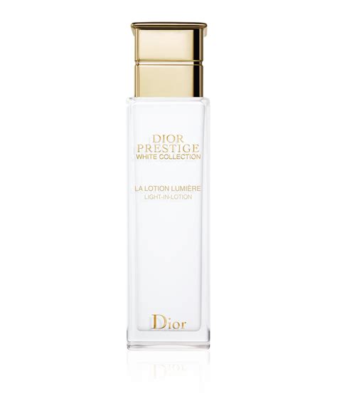 dior prestige white collection la lotion lumiere light in lotion|Dior light in white.